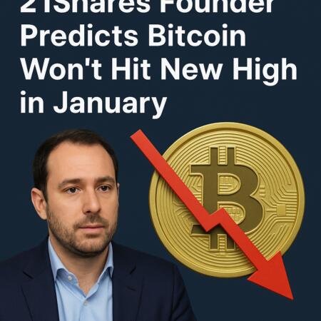 21shares Founder Predicts Bitcoin Won't Hit New High In January