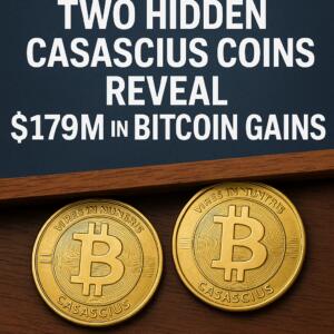 Two Hidden Casascius Coins Reveal $179M in Bitcoin Gains Two Hidden Casascius Coins Reveal $179m In Bitcoin Gains