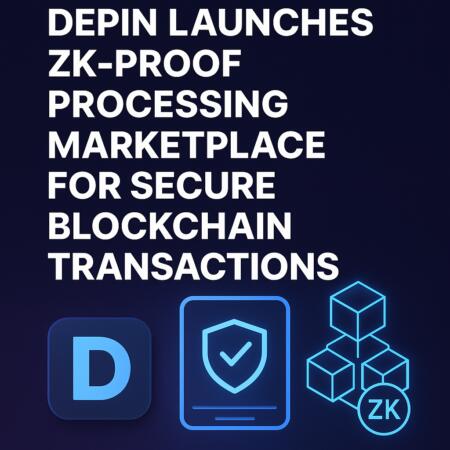 DePIN Launches ZK-Proof Processing Marketplace for Secure Blockchain Transactions Depin Launches Zk-Proof Processing Marketplace For Secure Blockchain Transactions
