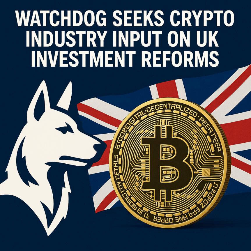 Watchdog Seeks Crypto Industry Input on UK Investment Reforms