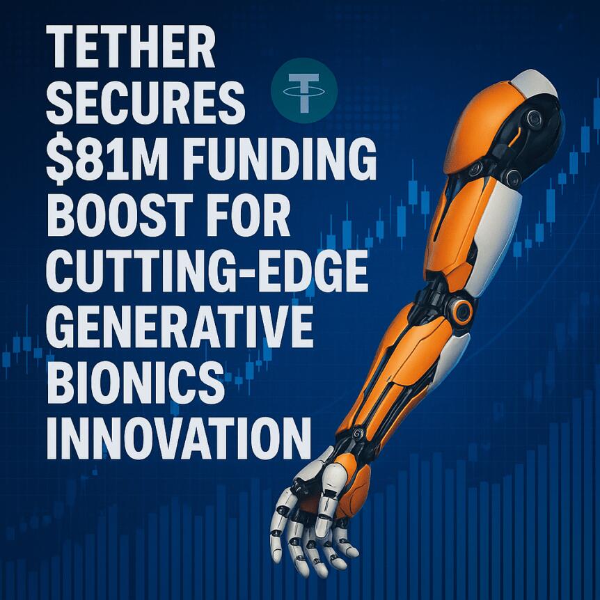 Tether Secures $81M Funding Boost for Cutting-Edge Generative Bionics Innovation