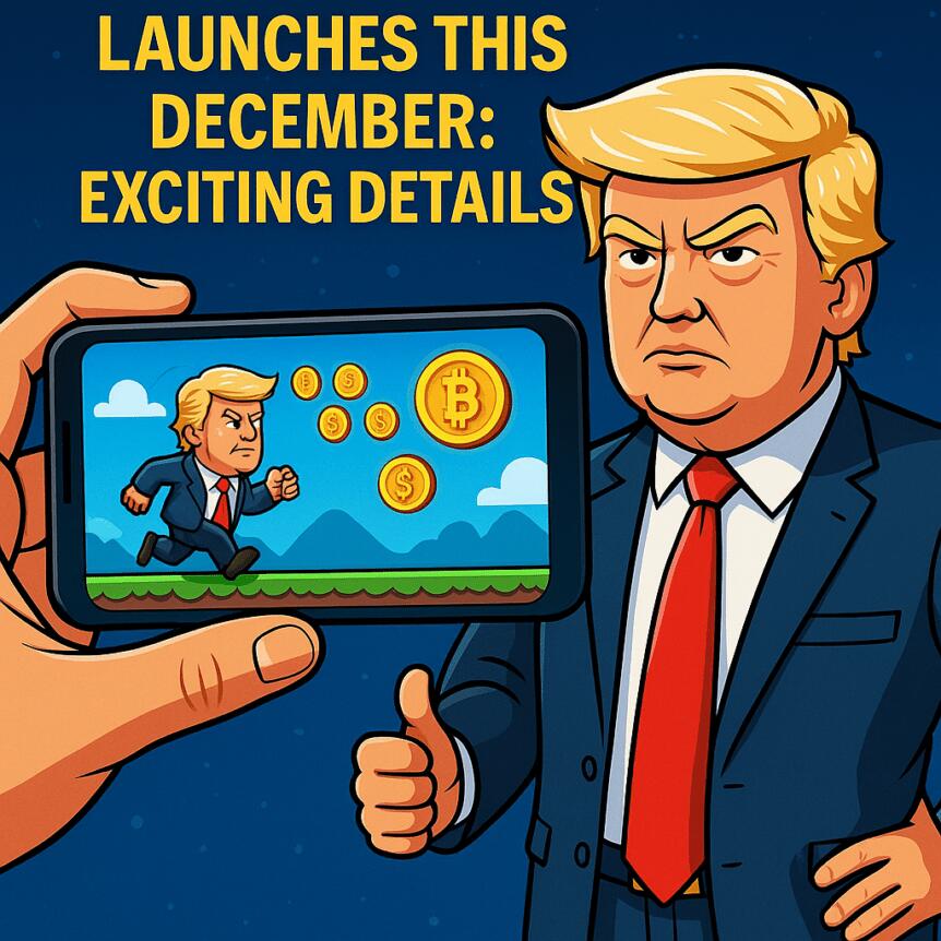 Trump-Themed Crypto Mobile Game Launches This December: Exciting Details!