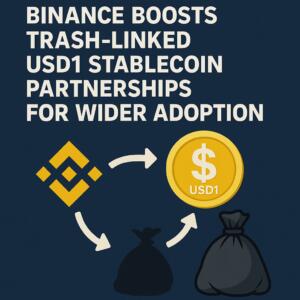 Binance Boosts Trash-Linked USD1 Stablecoin Partnerships for Wider Adoption Binance Boosts Trash-Linked Usd1 Stablecoin Partnerships For Wider Adoption