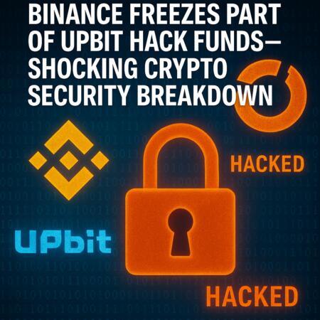 Binance Freezes Part of Upbit Hack Funds—Shocking Crypto Security Breakdown Binance Freezes Part Of Upbit Hack Funds—shocking Crypto Security Breakdown