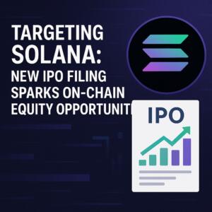 Targeting Solana: New Ipo Filing Sparks On-Chain Equity Opportunities