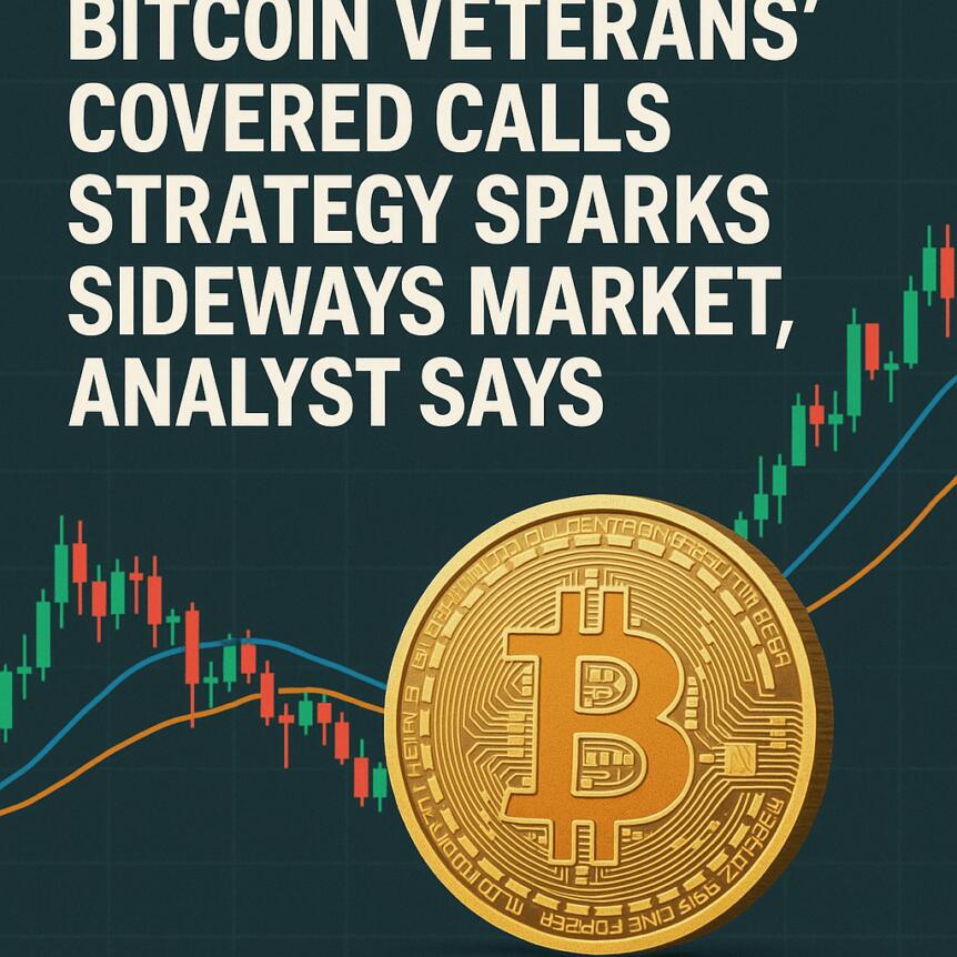 Bitcoin Veterans’ Covered Calls Strategy Sparks Sideways Market, Analyst Says