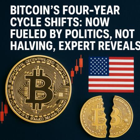 Bitcoin’s Four-Year Cycle Shifts: Now Fueled by Politics, Not Halving, Expert Reveals Bitcoin’s Four-Year Cycle Shifts: Now Fueled By Politics, Not Halving, Expert Reveals