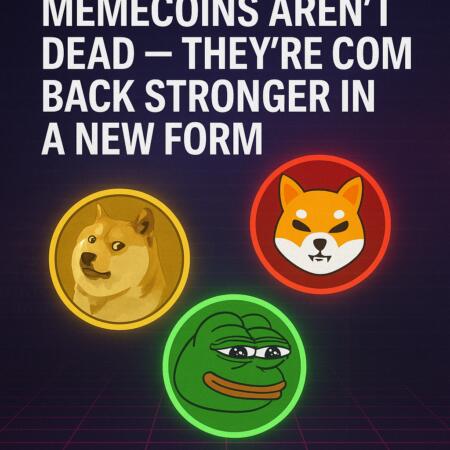 Crypto Exec: Memecoins Aren’t Dead — They’re Coming Back Stronger in a New Form Crypto Exec: Memecoins Aren't Dead — They're Coming Back Stronger In A New Form