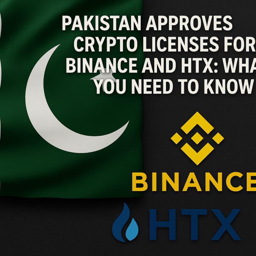 Pakistan Approves Crypto Licenses For Binance And Htx: What You Need To Know