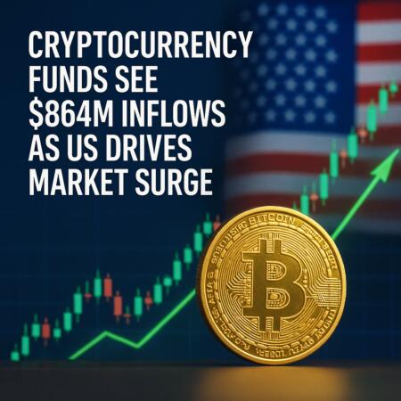 Cryptocurrency Funds See $864m Inflows As Us Drives Market Surge