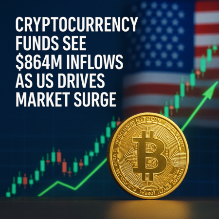 Cryptocurrency Funds See $864M Inflows as US Drives Market Surge Cryptocurrency Funds See $864m Inflows As Us Drives Market Surge