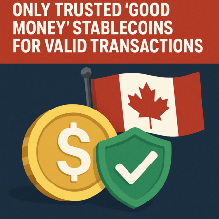 Canada To Approve Only Trusted 'good Money' Stablecoins For Valid Transactions