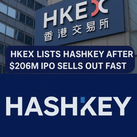 HKEX Lists HashKey After $206M IPO Sells Out Fast Hkex Lists Hashkey After $206m Ipo Sells Out Fast