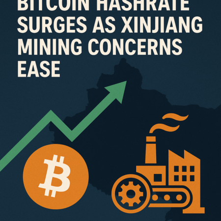 Bitcoin Hashrate Surges as Xinjiang Mining Concerns Ease Bitcoin Hashrate Surges As Xinjiang Mining Concerns Ease
