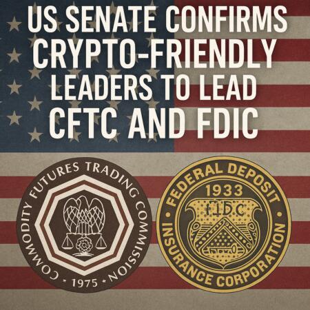 Us Senate Confirms Crypto-Friendly Leaders To Lead Cftc And Fdic