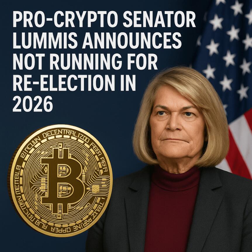 Pro-Crypto Senator Lummis Announces Not Running For Re-Election In 2026