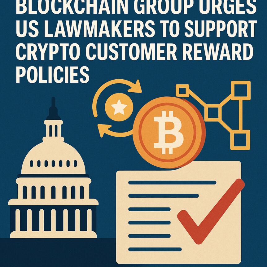 Blockchain Group Urges US Lawmakers to Support Crypto Customer Reward Policies Blockchain Group Urges Us Lawmakers To Support Crypto Customer Reward Policies