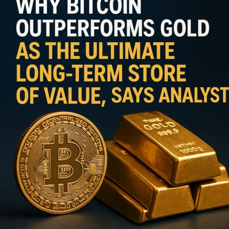 Why Bitcoin Outperforms Gold As The Ultimate Long-Term Store Of Value, Says Analyst