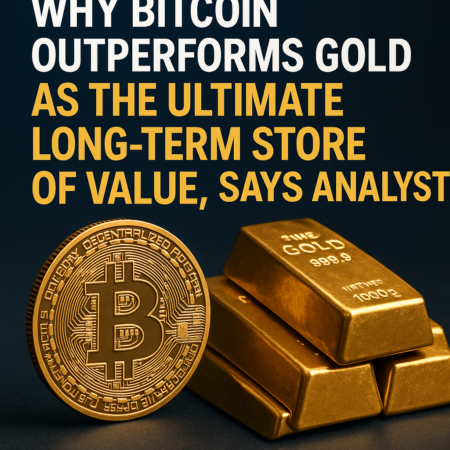 Why Bitcoin Outperforms Gold As The Ultimate Long-Term Store Of Value, Says Analyst