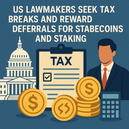 Us Lawmakers Seek Tax Breaks And Reward Deferrals For Stablecoins And Staking