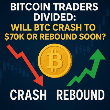 Bitcoin Traders Divided: Will Btc Crash To $70k Or Rebound Soon?