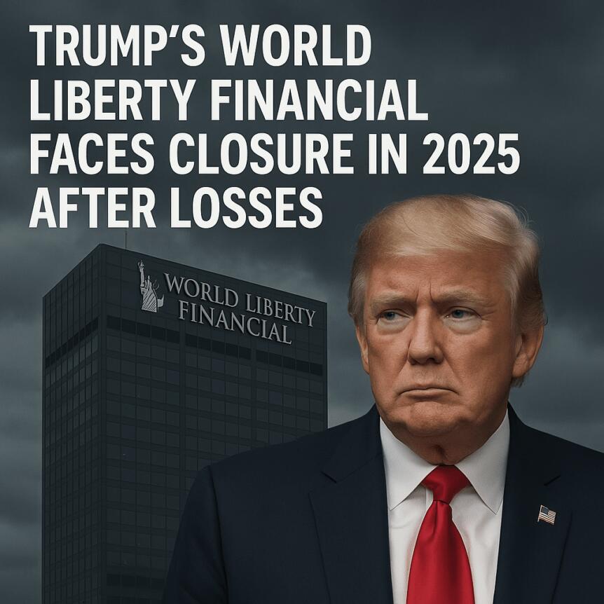Trump’s World Liberty Financial Faces Closure in 2025 After Losses