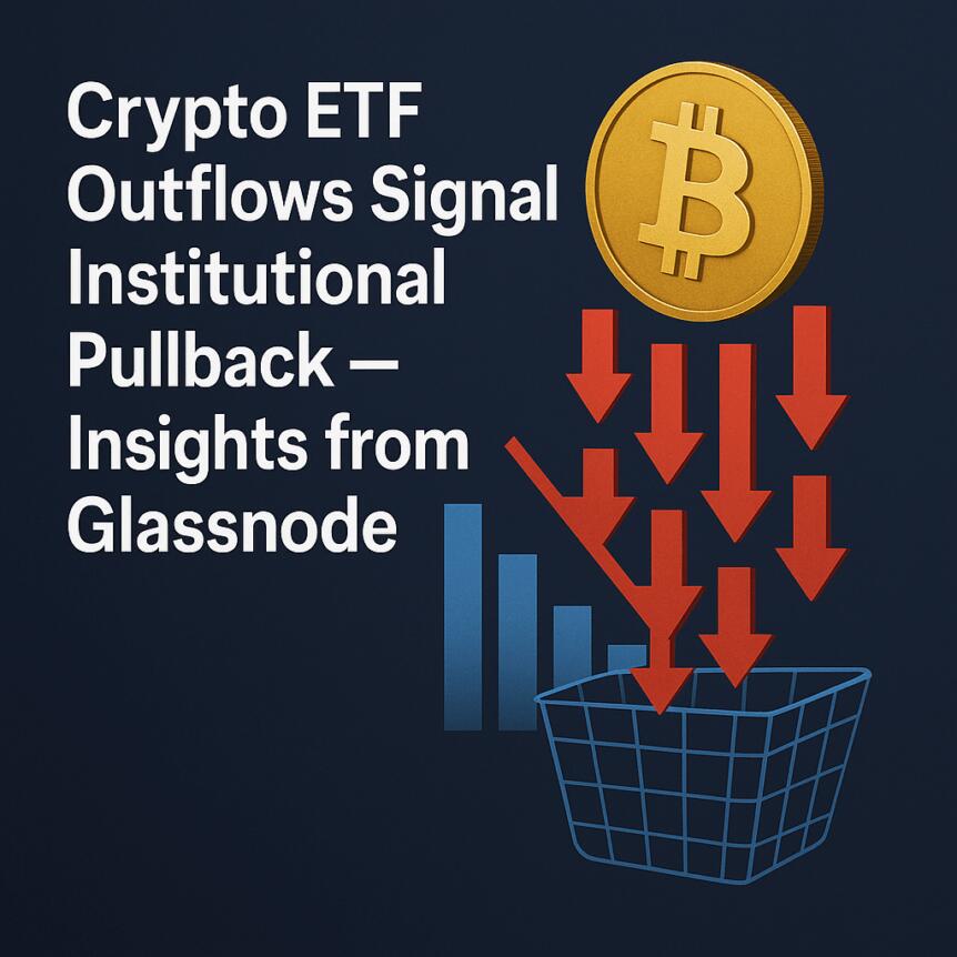 Crypto ETF Outflows Signal Institutional Pullback — Insights from Glassnode