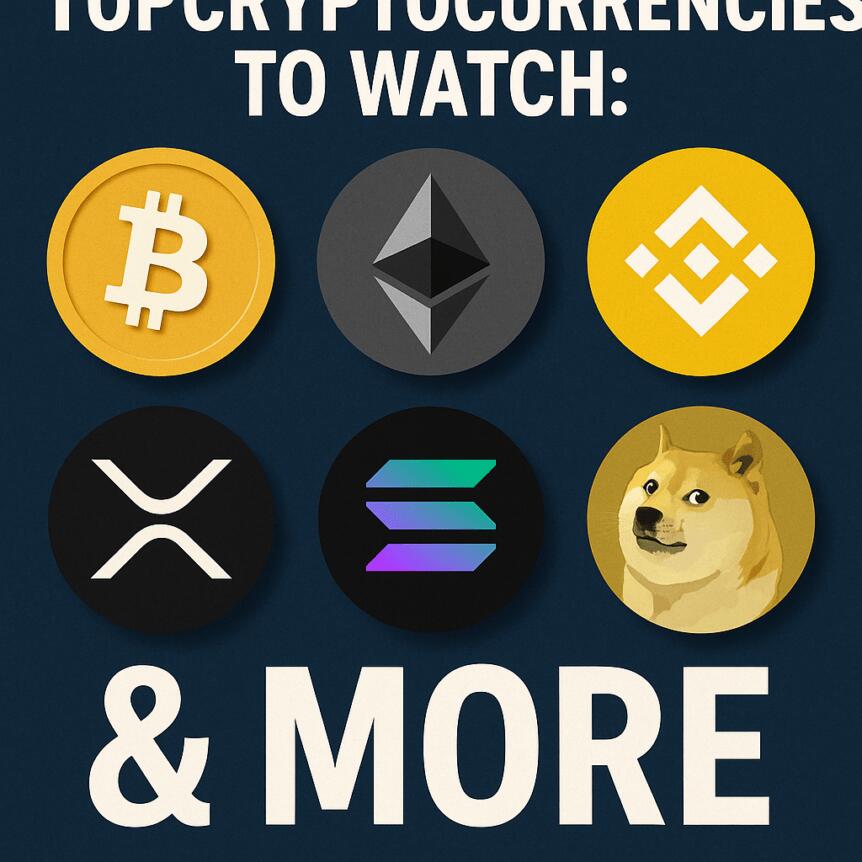 Top Cryptocurrencies to Watch: BTC, ETH, BNB, XRP, Solana, Dogecoin & More