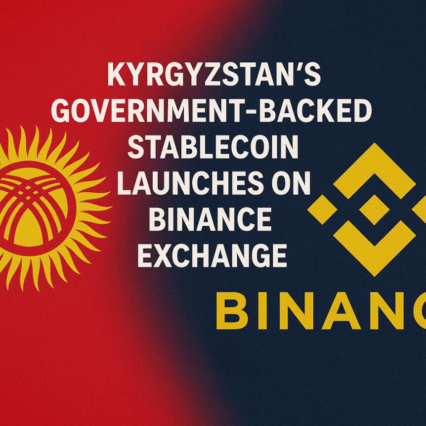 Kyrgyzstan’s Government-Backed Stablecoin Launches on Binance Exchange