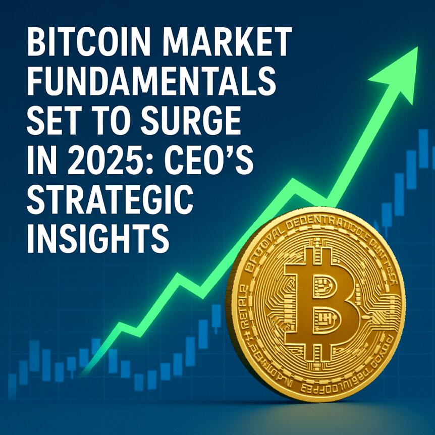 Bitcoin Market Fundamentals Set to Surge in 2025: CEO’s Strategic Insights