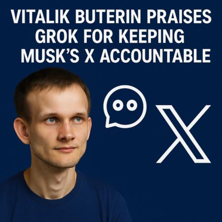 Vitalik Buterin Praises Grok For Keeping Musk’s X Accountable