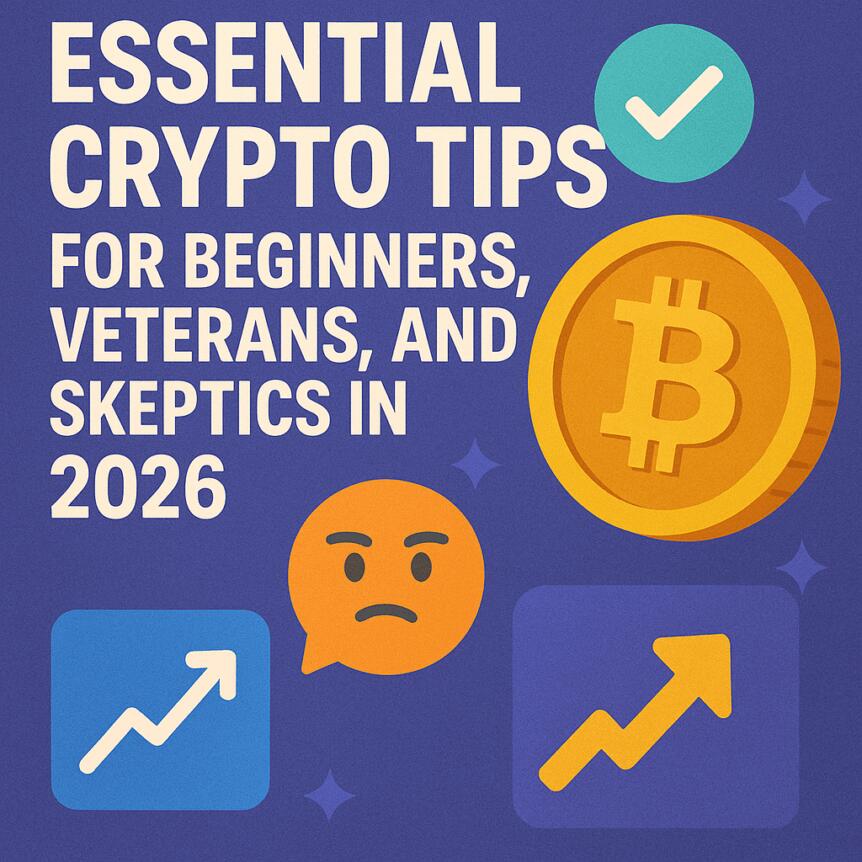 Essential Crypto Tips for Beginners, Veterans, and Skeptics in 2026