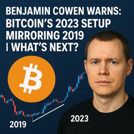 Benjamin Cowen Warns: Bitcoin’s 2023 Setup Mirroring 2019 | What’s Next?