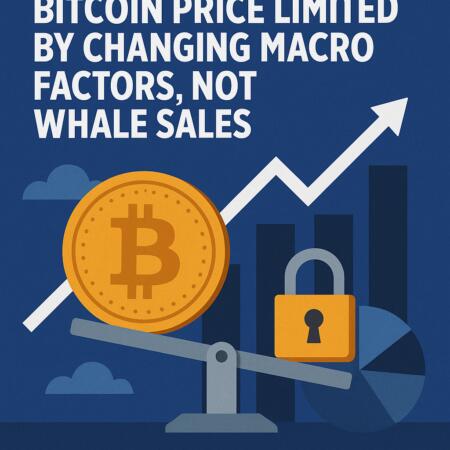 Bitcoin Price Limited by Changing Macro Factors, Not Whale Sales Bitcoin Price Limited By Changing Macro Factors, Not Whale Sales
