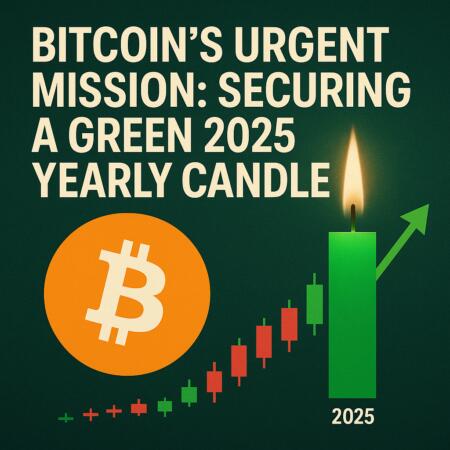 Bitcoin’s Urgent Mission: Securing A Green 2025 Yearly Candle