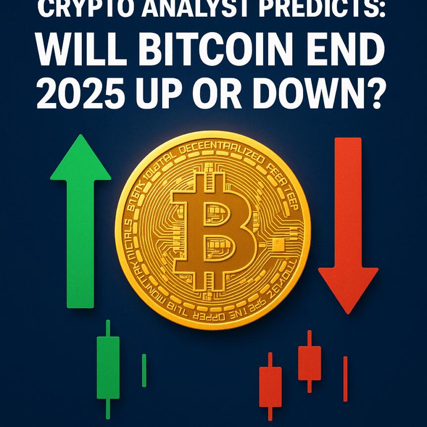 Crypto Analyst Predicts: Will Bitcoin End 2025 Up or Down?