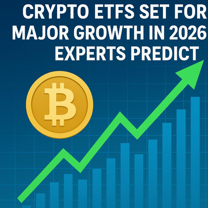 Crypto ETFs Set for Major Growth in 2026, Experts Predict