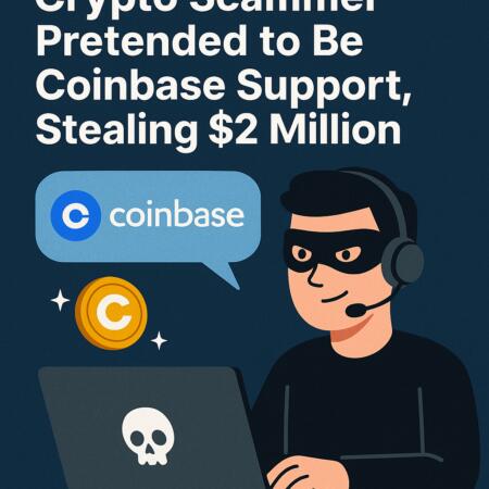 Crypto Scammer Pretended To Be Coinbase Support, Stealing $2 Million