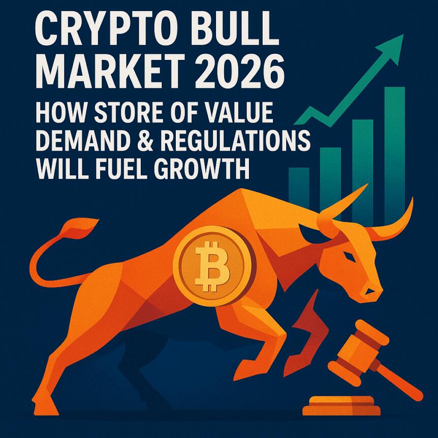 Crypto Bull Market 2026: How Store of Value Demand & Regulations Will Fuel Growth