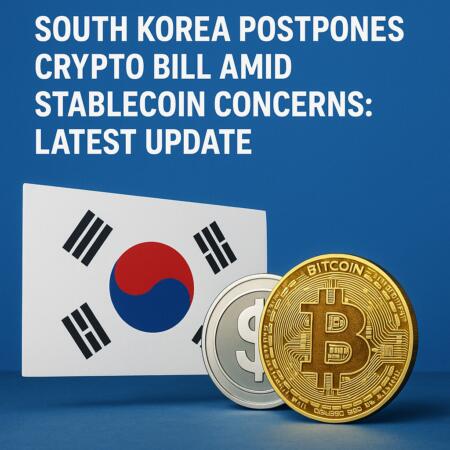 South Korea Postpones Crypto Bill Amid Stablecoin Concerns: Latest Update