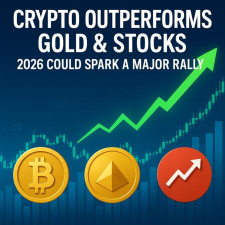 Crypto Outperforms Gold & Stocks โ 2026 Could Spark a Major Rally Crypto Outperforms Gold & Stocks โ 2026 Could Spark A Major Rally