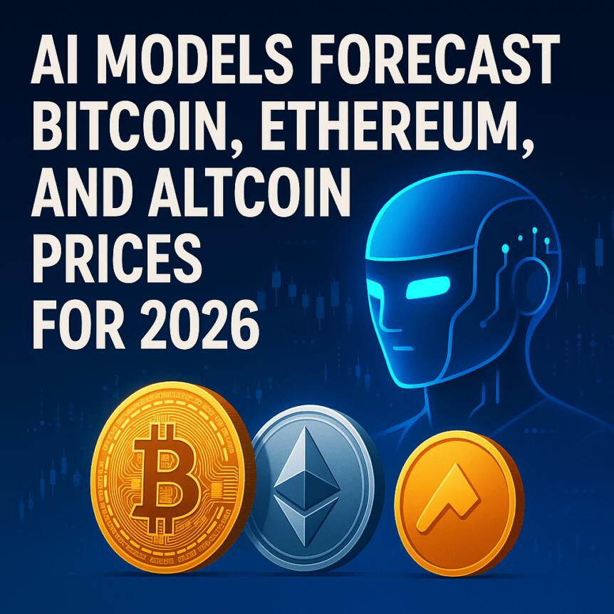 AI Models Forecast Bitcoin, Ethereum, and Altcoin Prices for 2026