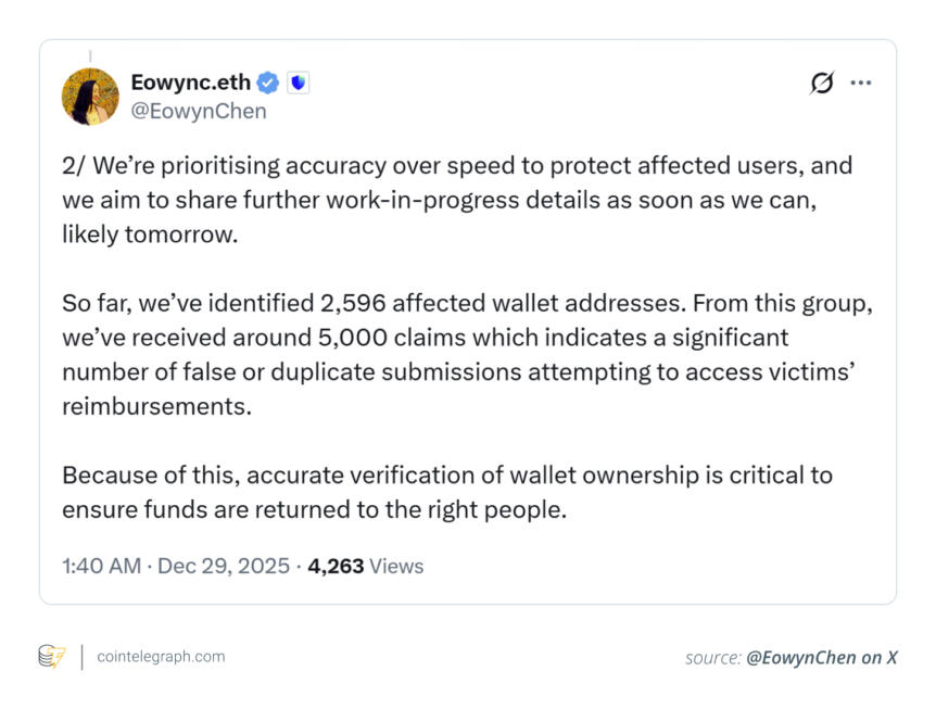 Trust Wallet malware injection