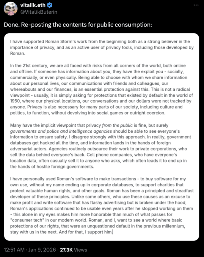 Law, Ethereum, Vitalik Buterin, Court, Crimes, Coding, Tornado Cash