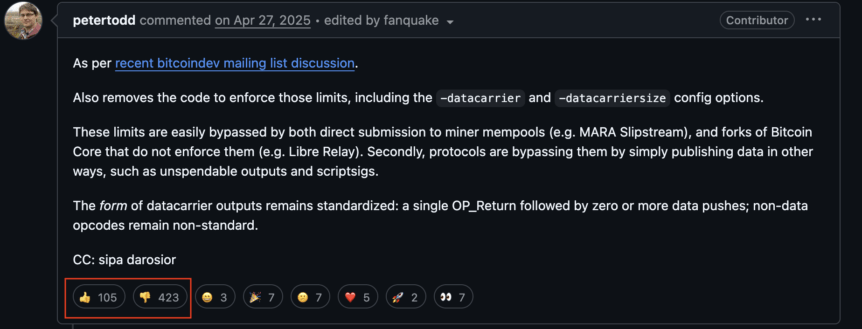 Bitcoin Core, Decentralization, Spam, Nodes