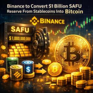 Binance To Convert $1 Billion Safu Reserve From Stablecoins Into Bitcoin