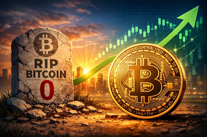Bitcoin Declared ‘Dead’ Zero Times in 2025, Marking a New Shift