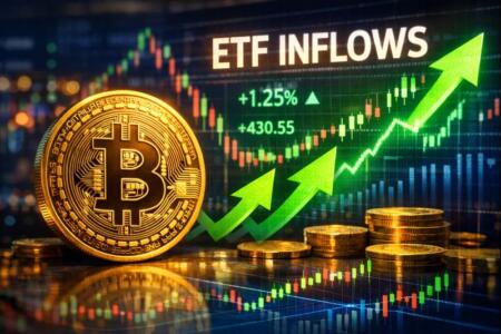 Bitcoin Climbs To Two-Month High As Etf Inflows Return