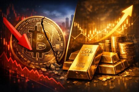 Bitcoin Drops Almost 20% As Gold Delivers "bitcoin-Like" Returns