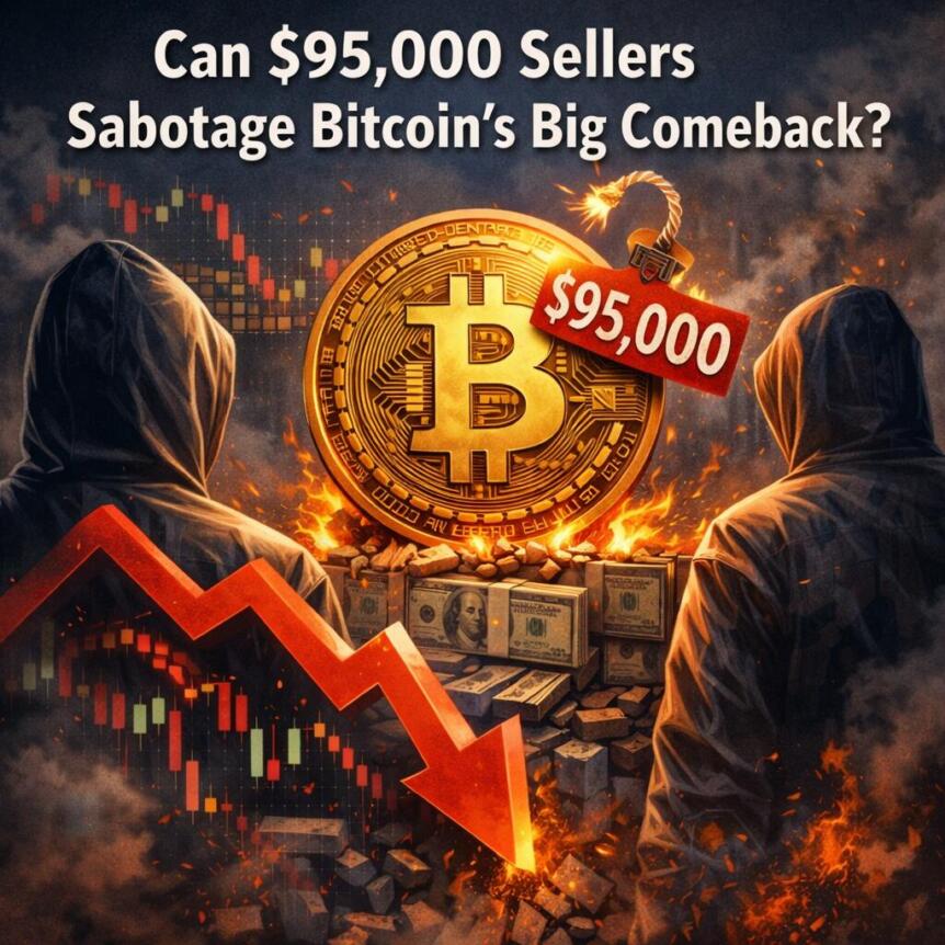 Can $95,000 Sellers Sabotage Bitcoin’s Big Comeback?
